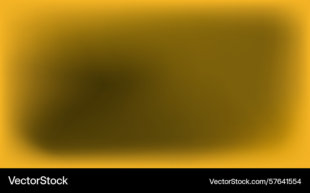 Abstract blurred yellow gradient mesh background Vector Image