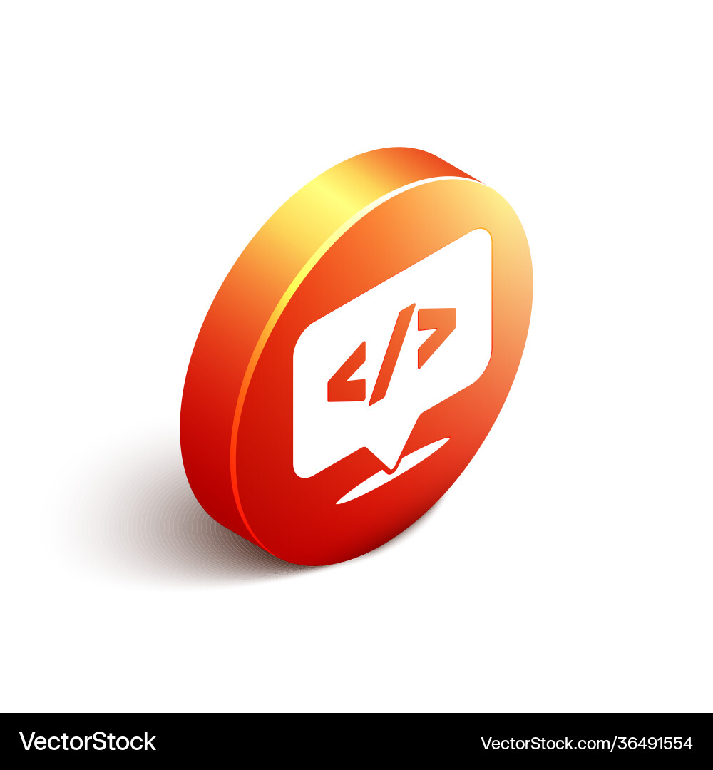 Isometric web design and front end development Isometric web design and front end development vector image