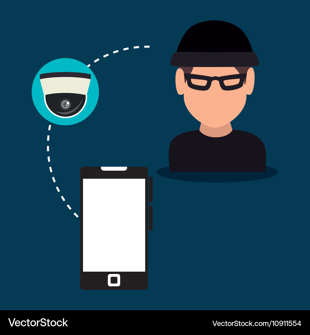 Security system design vector image
