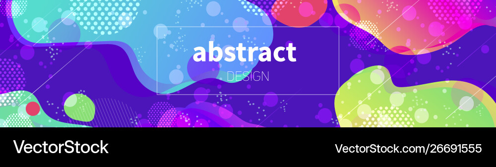 Web banner template with space shining effect Web banner template with space shining effect vector image