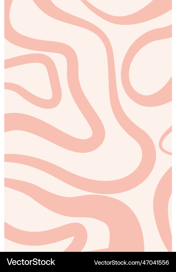 Abstract curved rectangle pattern vector image