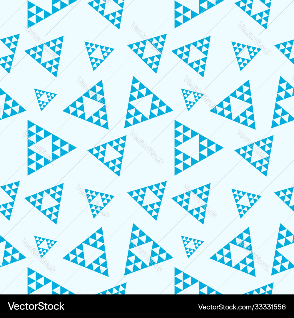Abstract triangles shape ornament triangular Abstract triangles shape ornament triangular vector image