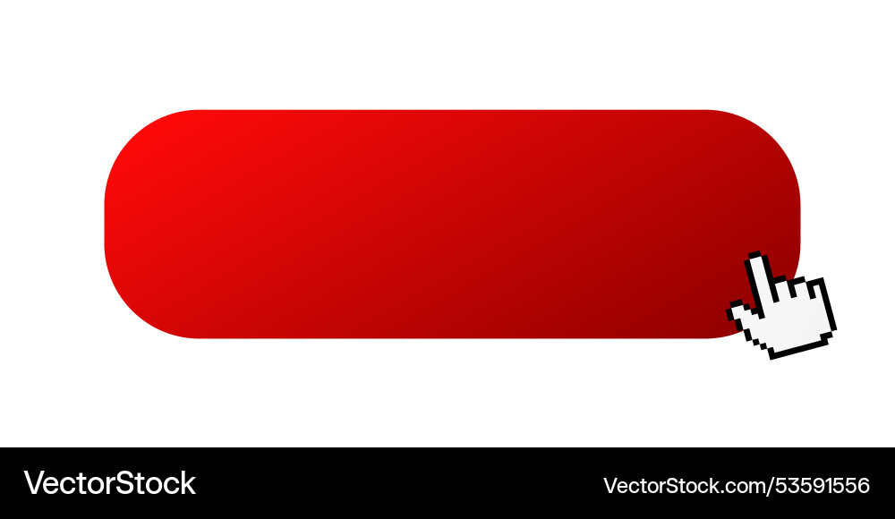 Computer mouse pointer frame with web Vector Image
