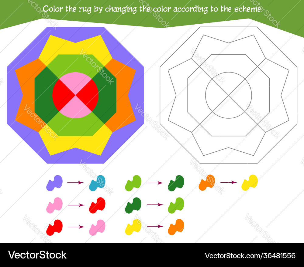 Game for development logical thinking Game for development logical thinking vector image