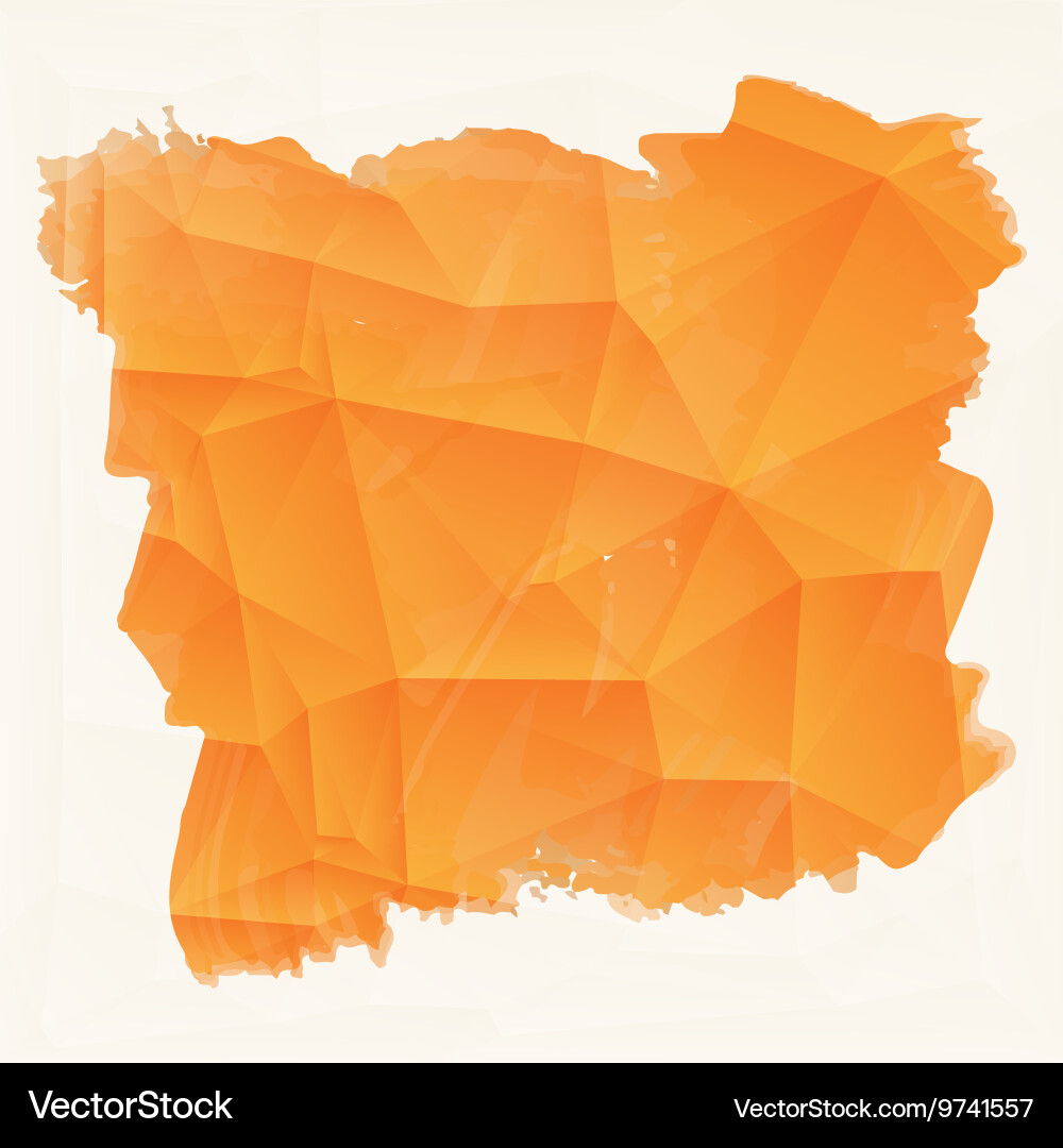 Abstract background with watercolor element vector image