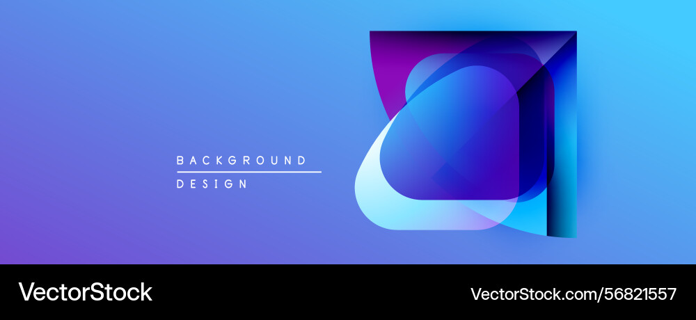 Abstract gradient design overlapping squares Abstract gradient design overlapping squares vector image