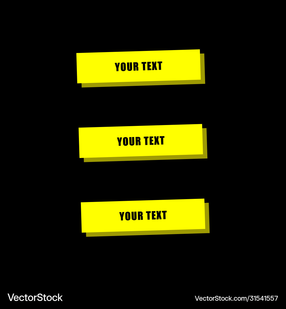 Background task list in form yellow Background task list in form yellow vector image