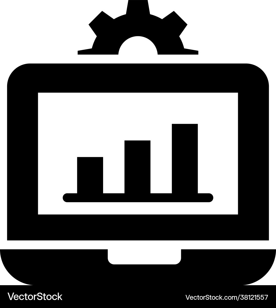 Data processing style Data processing style vector image