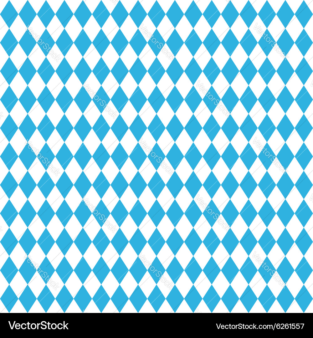 Oktoberfest Checkerboard Pattern Vector Image