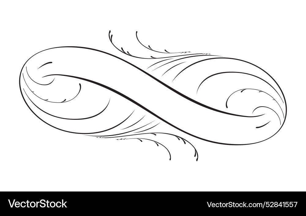 Open element layer file and simple linear Open element layer file and simple linear vector image