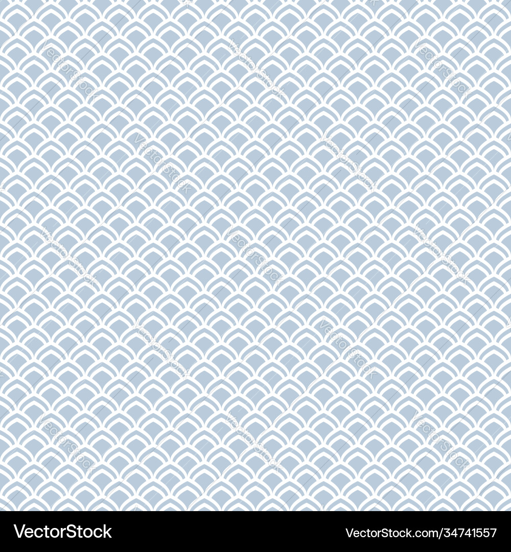 Seamless pattern in fish scale design vector image