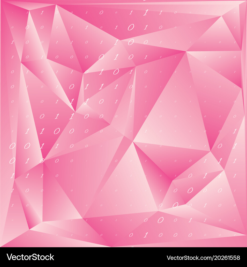 Binary computer code background Vector Image