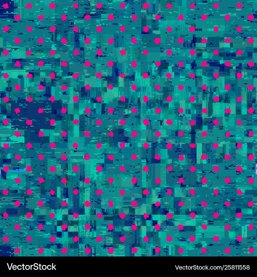 Image with imitation grunge datamoshing Image with imitation grunge datamoshing vector image