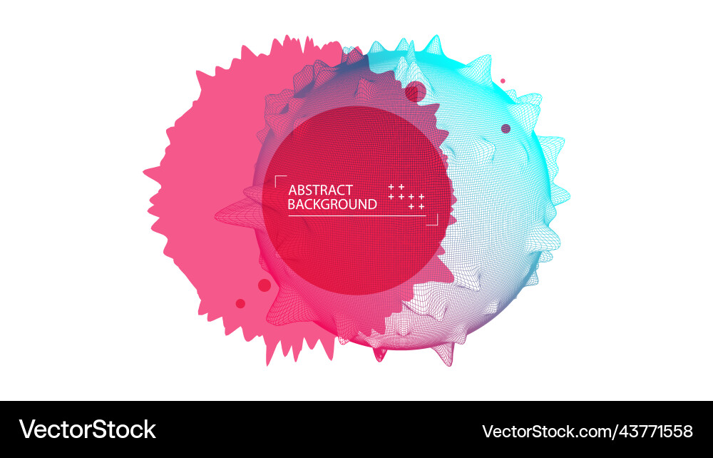 Modern science and technology background abstract Modern science and technology background abstract vector image