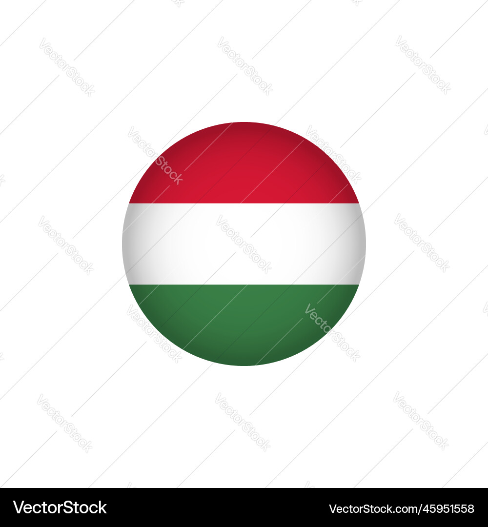 Ungarn europe flag icon europäisch land umkreist Ungarn europe flag icon europäisch land umkreist vektorbild