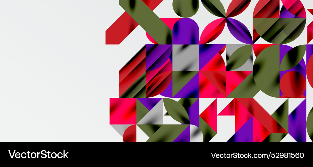 Geometric neo patterns abstract background Geometric neo patterns abstract background Vector Image