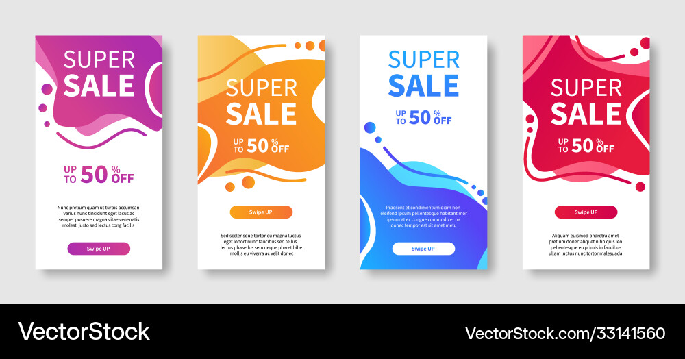 Modern abstract dynamic liquid mobile background Vector Image
