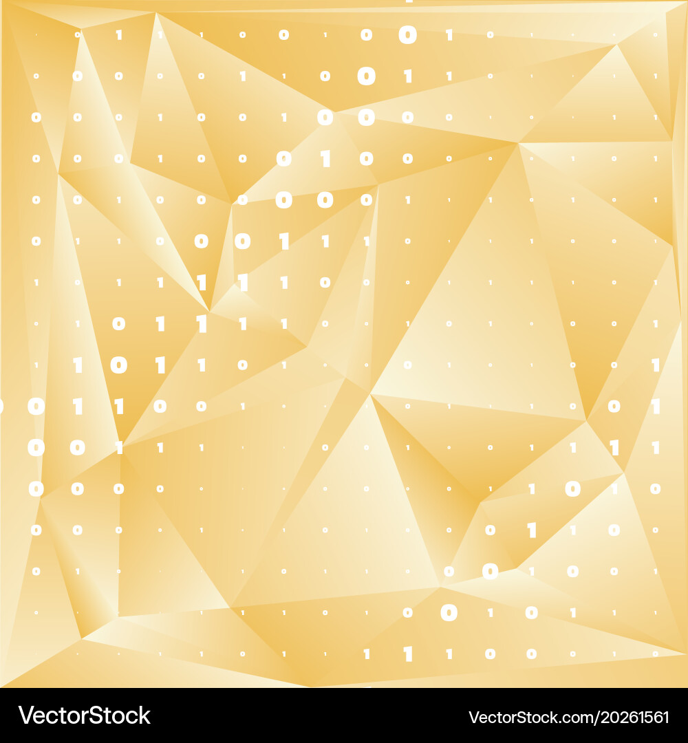 Binary computer code background Vector Image