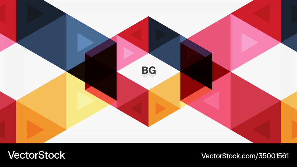 Mosaic triangle pattern abstract background Mosaic triangle pattern abstract background vector image