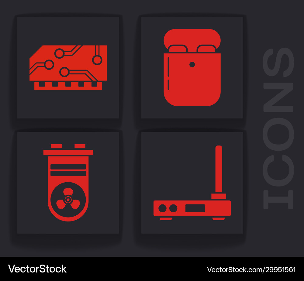 Set router and wi-fi signal ram random access Set router and wi-fi signal ram random access vector image