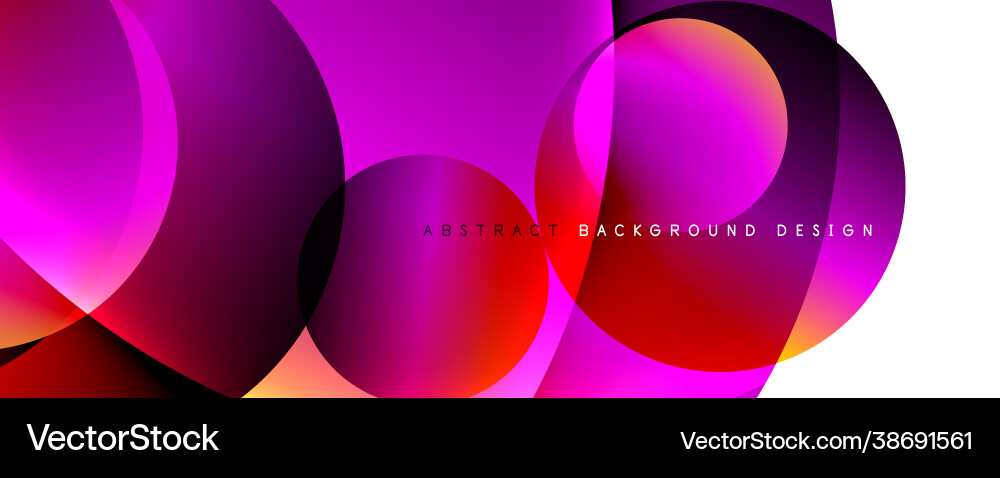 Trendy simple fluid color gradient abstract Vector Image