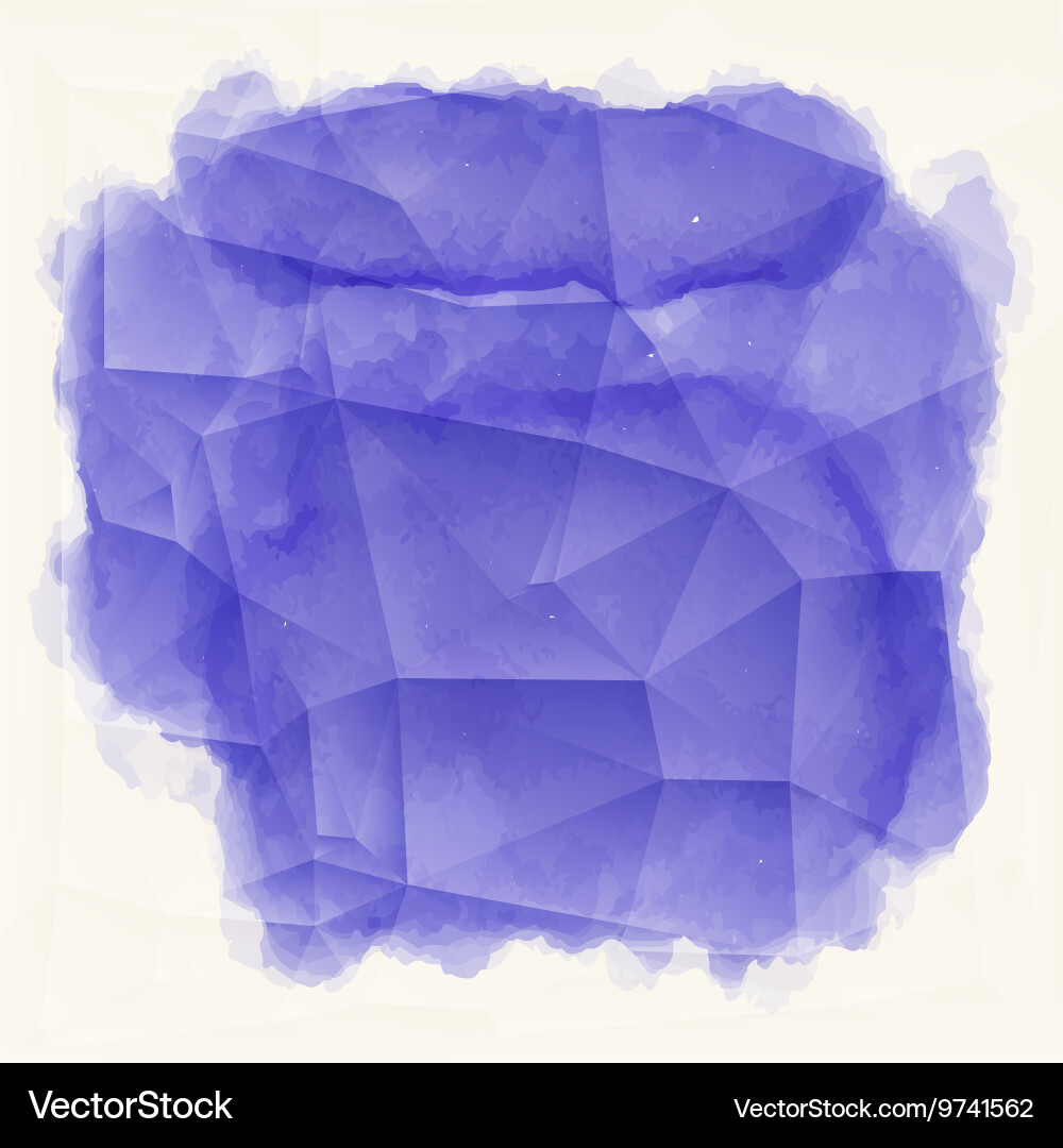 Abstract background with watercolor element vector image