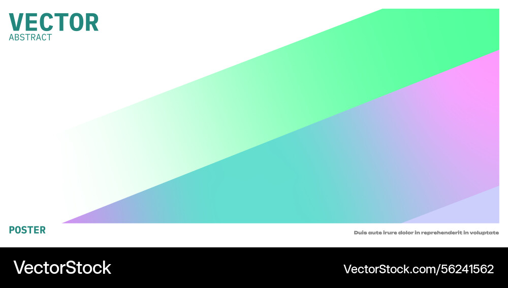 Abstract poster with gradient diagonal lines Abstract poster with gradient diagonal lines vector image