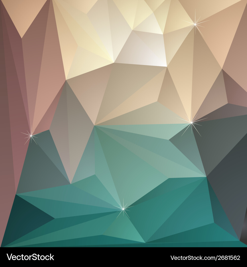 Geometric Triangle Pattern vector image