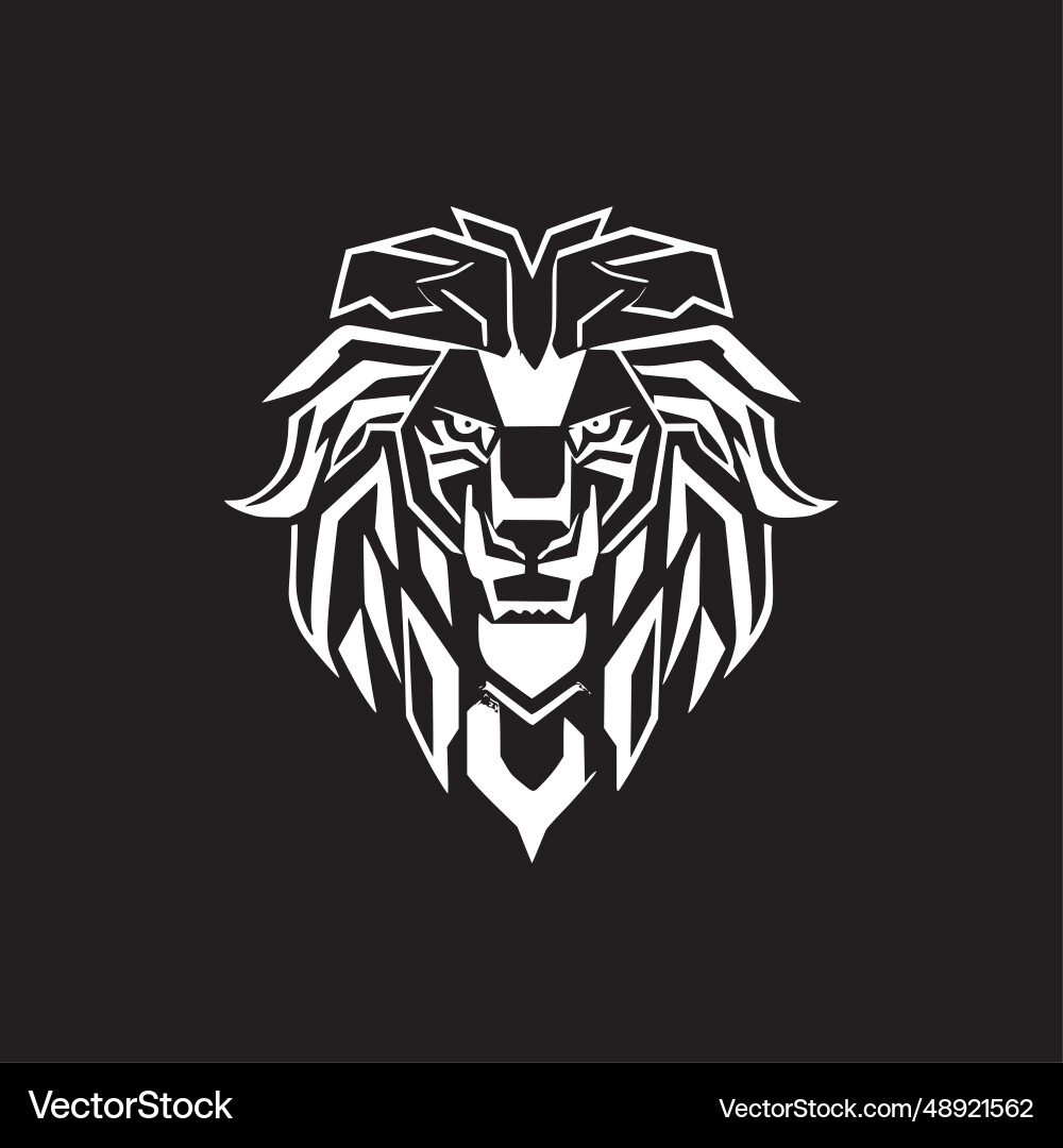 Lion - minimalistisches und flaches Logo Lion - minimalistisches und flaches Logo vektorbild