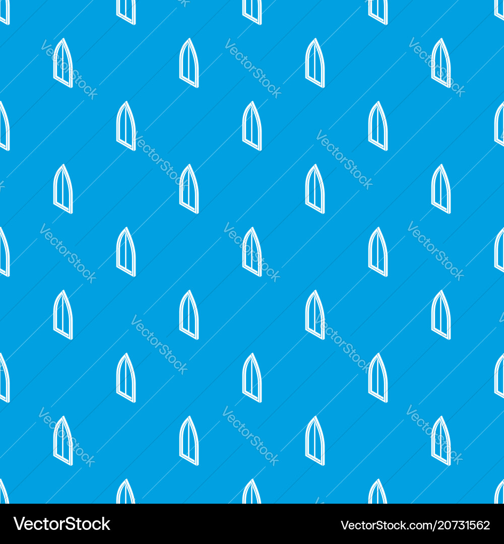 Sharp corner window frame pattern seamless Vector Image