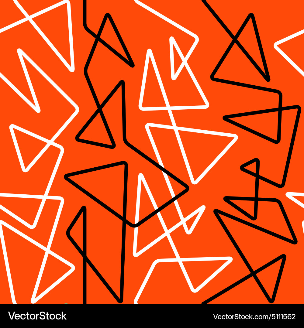 Thin line seamless pattern vector image