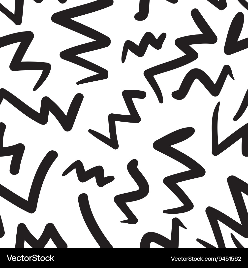 Zig-Zag Abstract Pattern vector image
