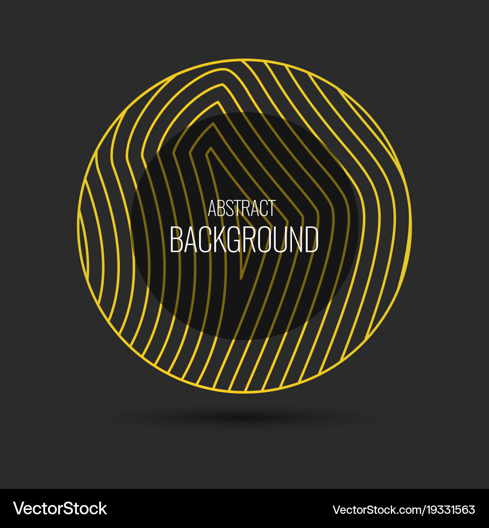 Abstract background with dynamic waves vector image