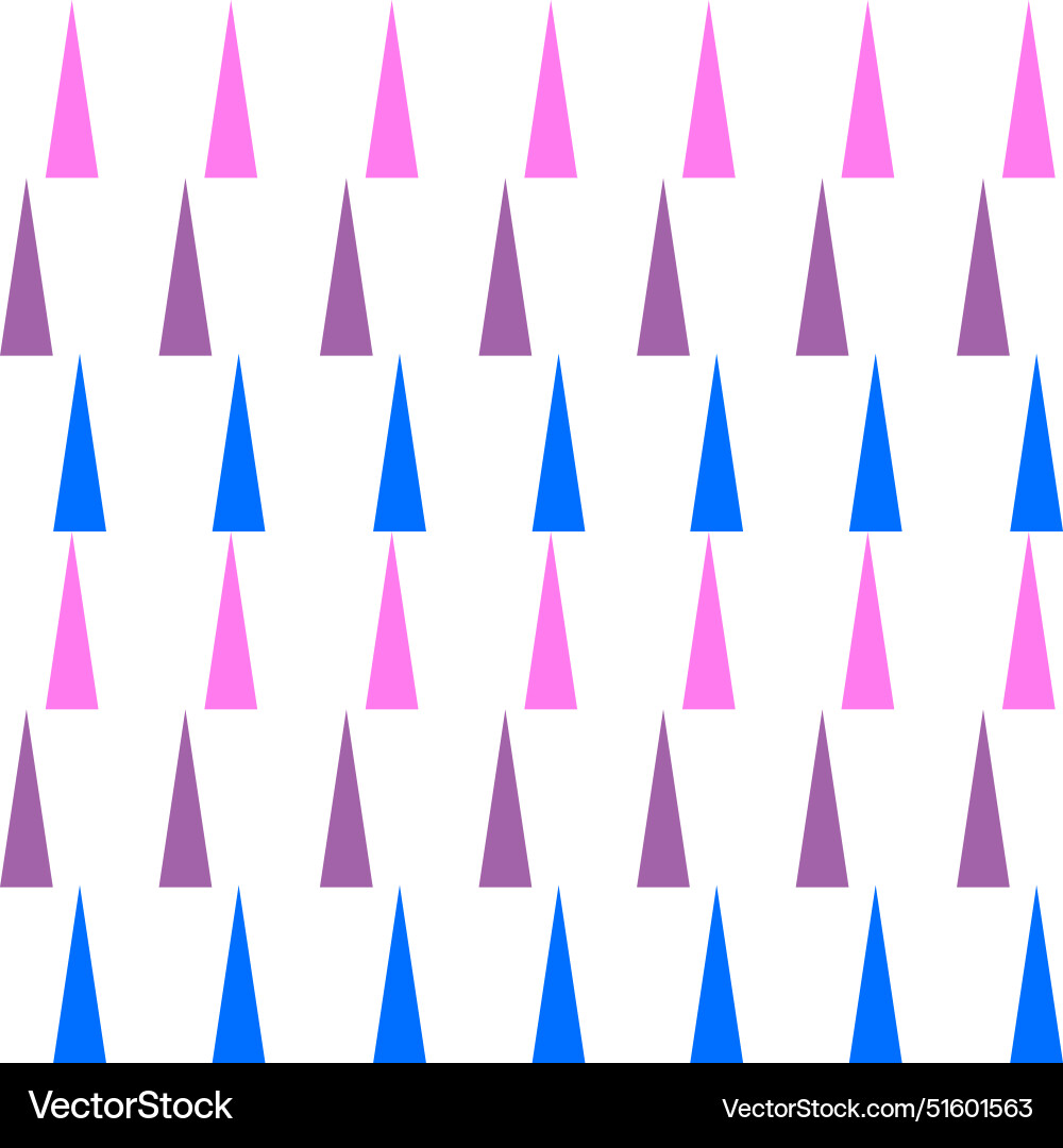 Colorful design triangles pattern texture Vector Image