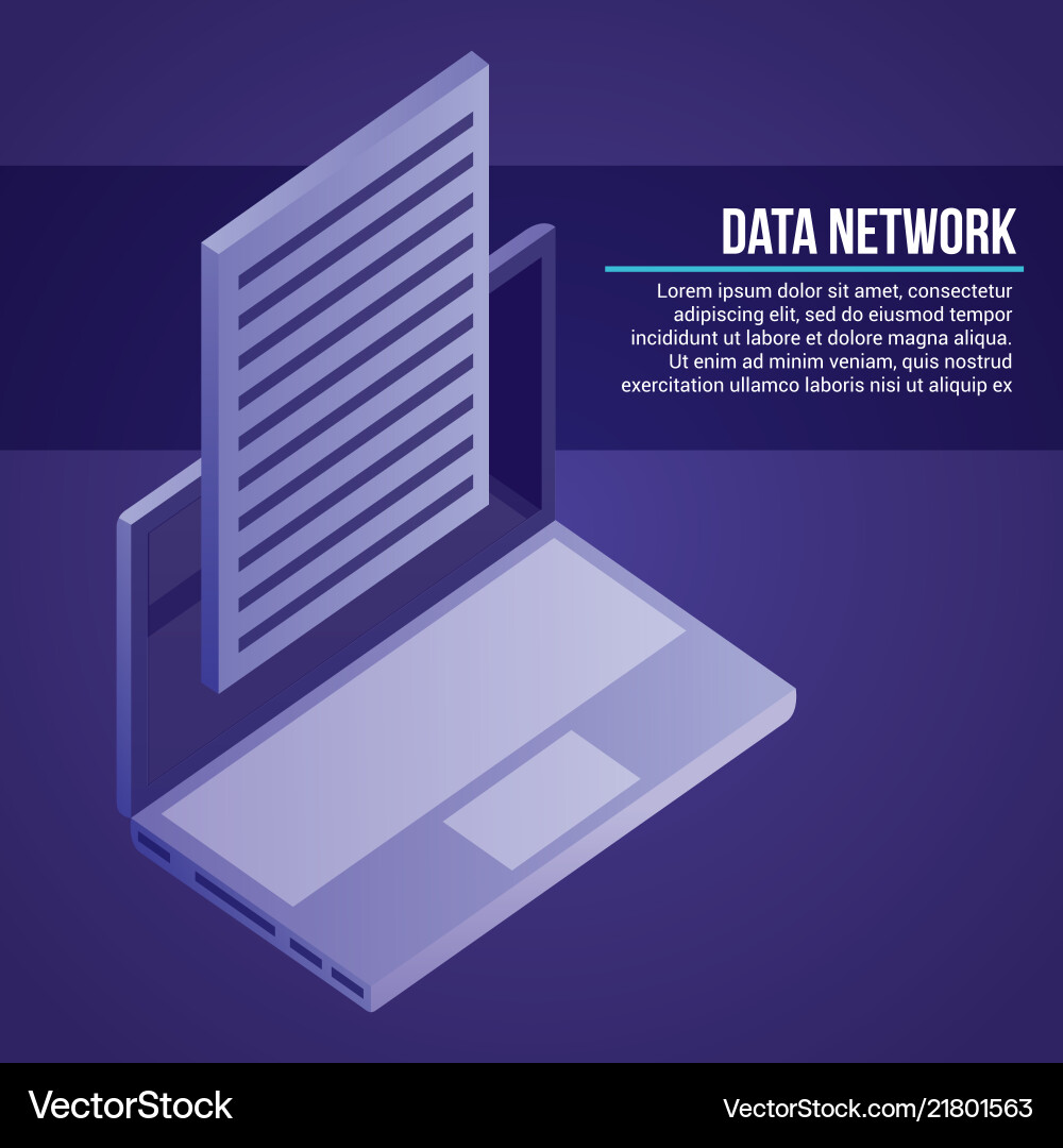 Data network related Data network related vector image