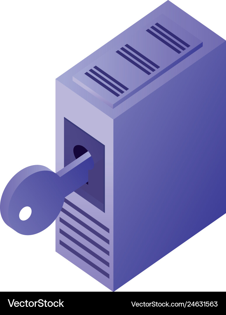 Database server storage data network security Database server storage data network security vector image