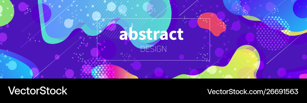 Web banner template with space shining effect Web banner template with space shining effect vector image