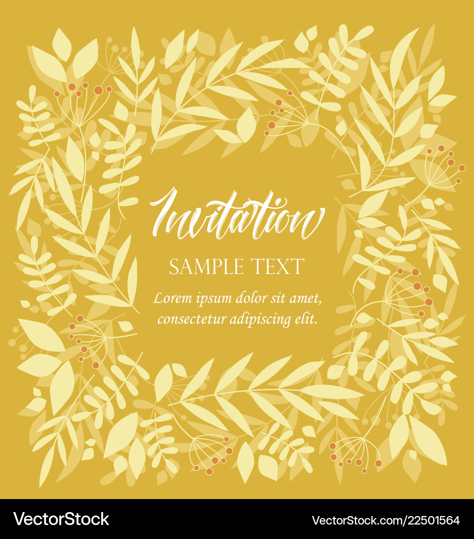 Autumn nature background Autumn nature background vector image