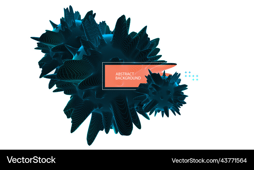 Modern science and technology background abstract Modern science and technology background abstract vector image