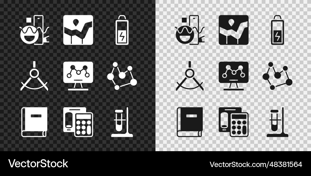 Set basic geometric shapes graph chart Set basic geometric shapes graph chart vector image