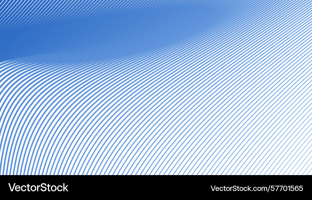 Blue gradient with stripes line seamless pattern Vector Image
