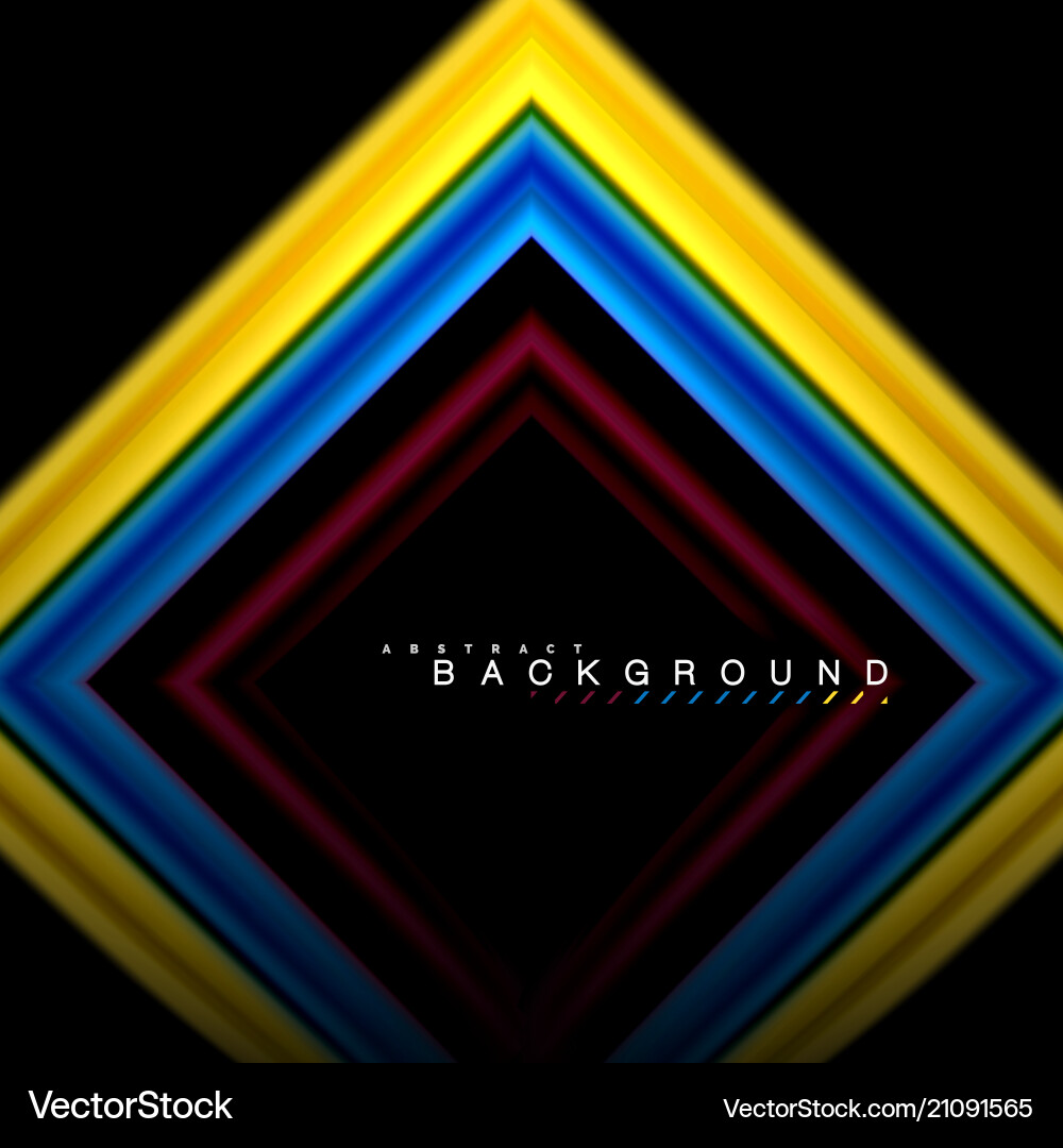 Geometric shapes created with fluid multicolored Geometric shapes created with fluid multicolored Vector Image