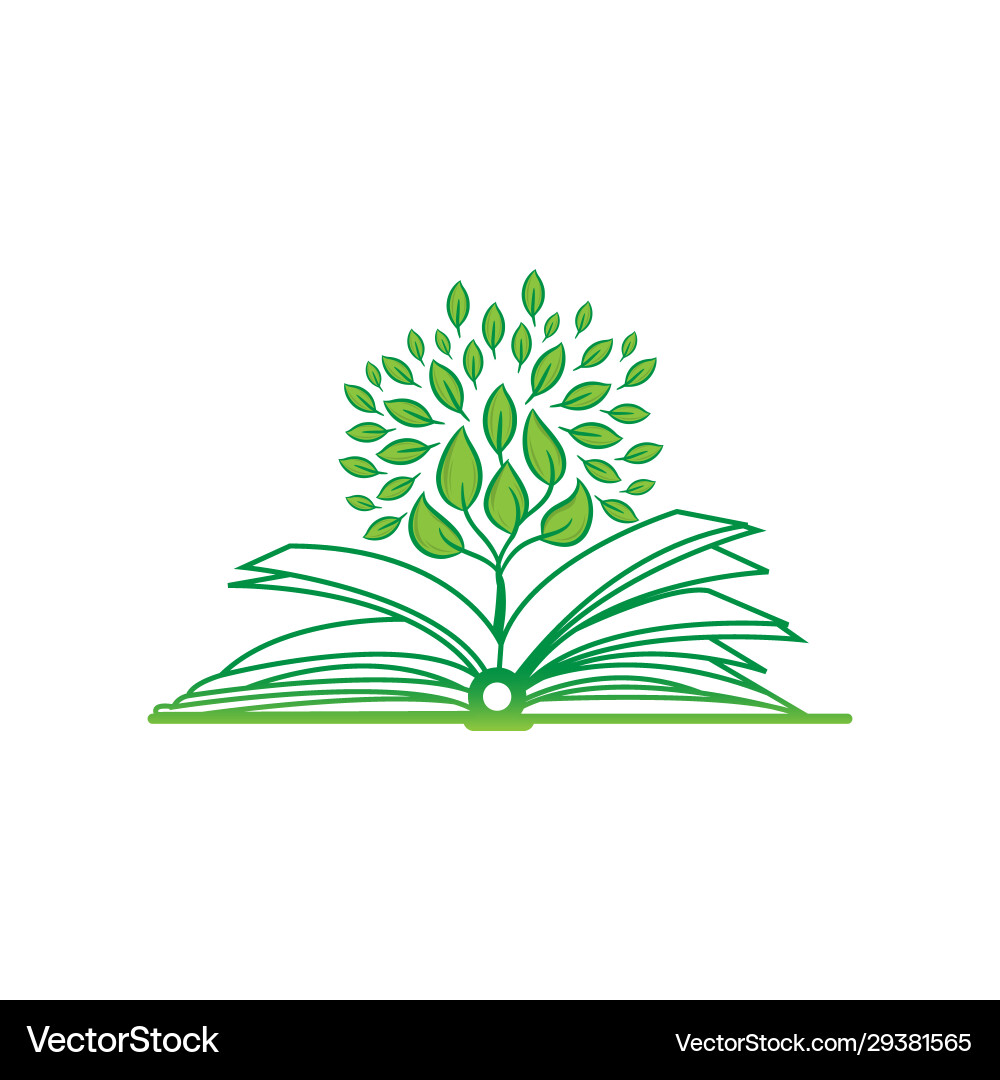 Outline book icon for web mobile apps design vector image