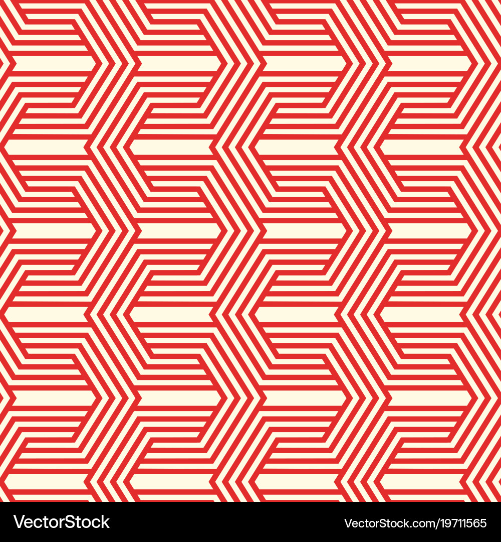 Red minimalistic seamless pattern Vector Image