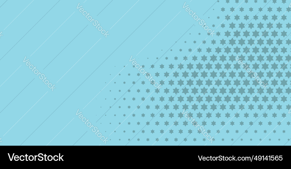 Stars shape two color abstract background Vector Image