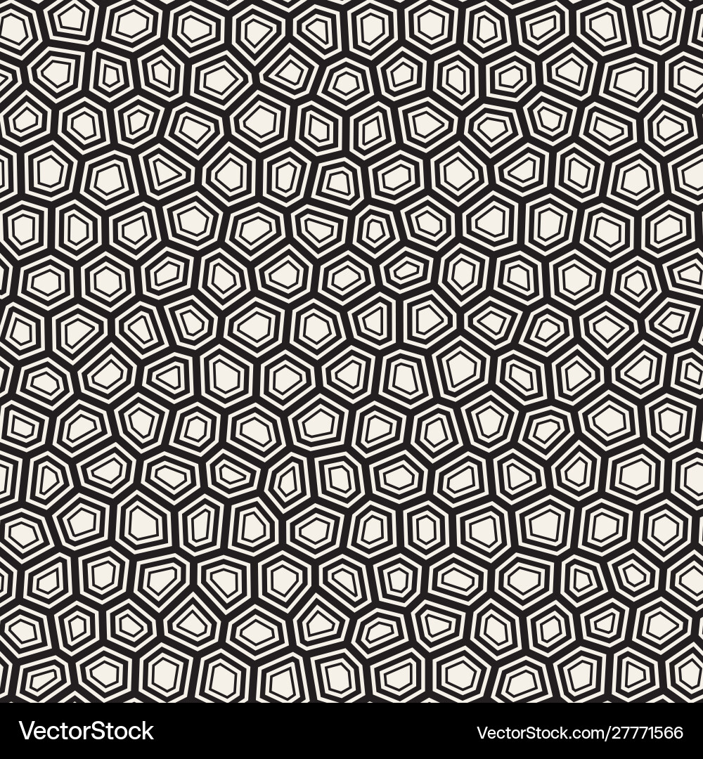 Irregular Mosaic Pattern - Geometric Chaos Vector Image