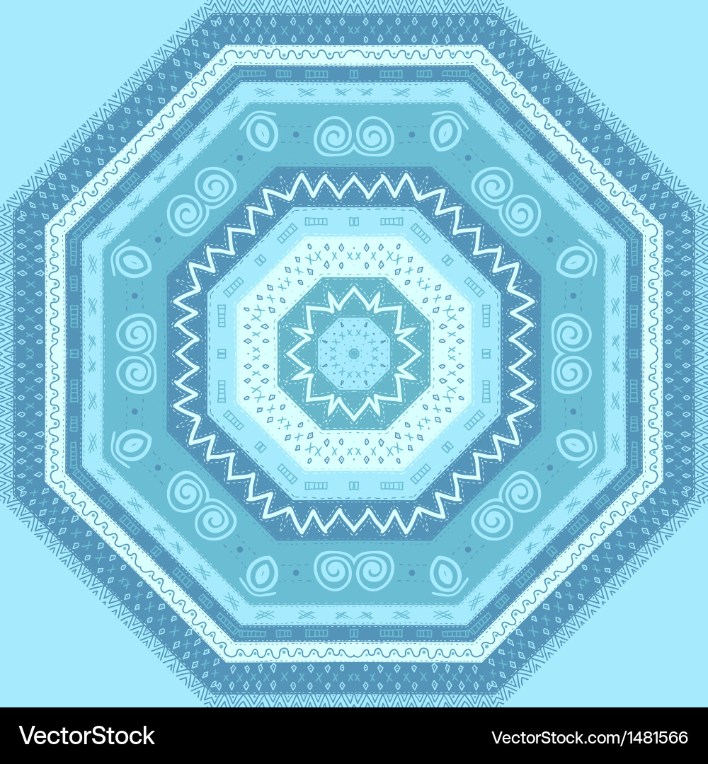 Seamless geometric patterns vector image