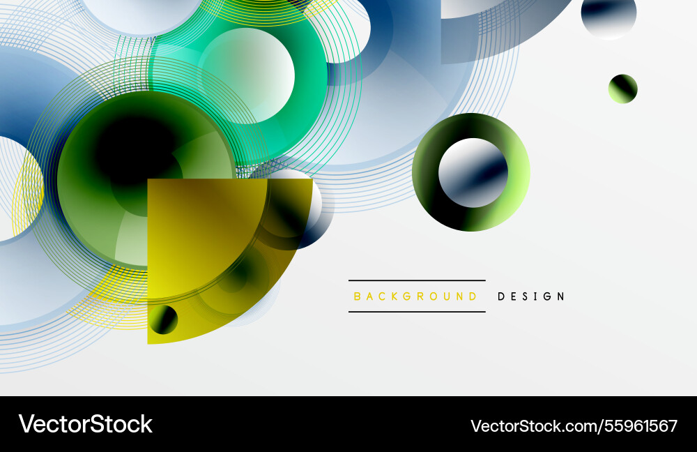 Abstract composition of overlapping circles Abstract composition of overlapping circles Vector Image