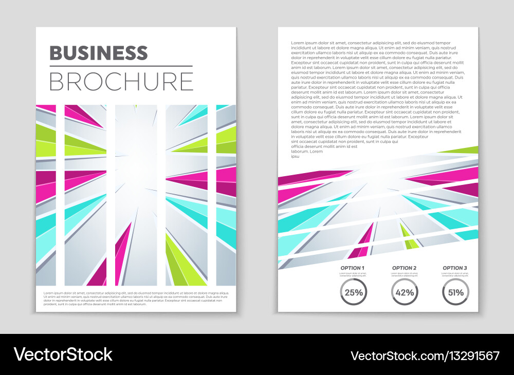 Abstract layout background set for art vector image
