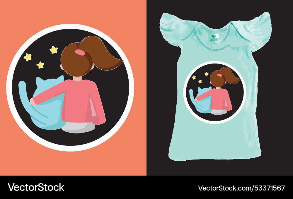 Graphic design layout with two main sections Graphic design layout with two main sections vector image